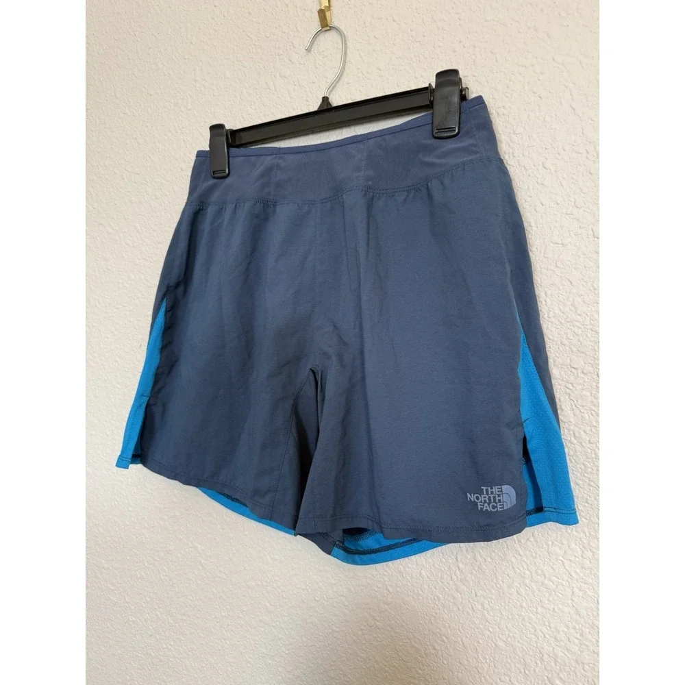 The North Face Running Shorts Inner Brief Mens Size S Back Zip Pocket